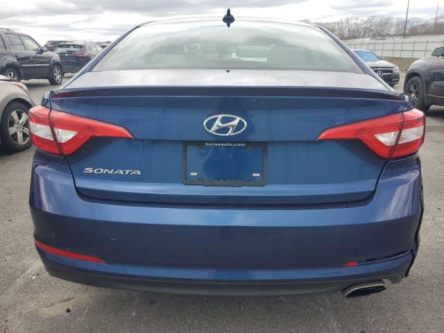 5NPE24AF9GH423666 - 2016 HYUNDAI SONATA SE BLUE photo 6