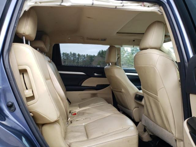 5TDJKRFHXFS099464 - 2015 TOYOTA HIGHLANDER XLE BLUE photo 11