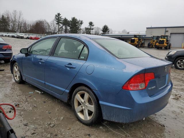 2HGFA16896H527020 - 2006 HONDA CIVIC EX BLUE photo 2