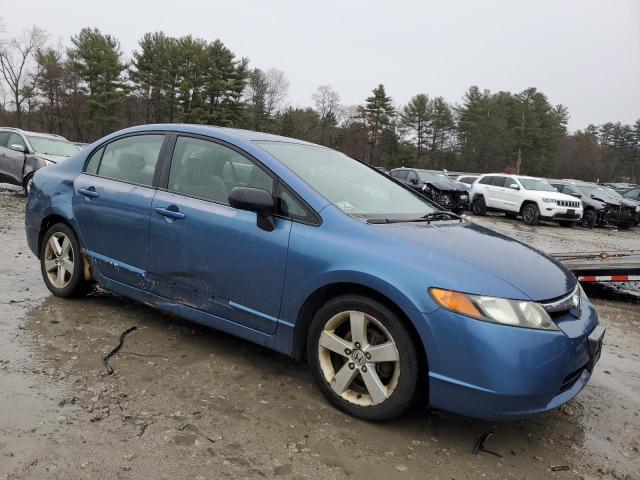 2HGFA16896H527020 - 2006 HONDA CIVIC EX BLUE photo 4