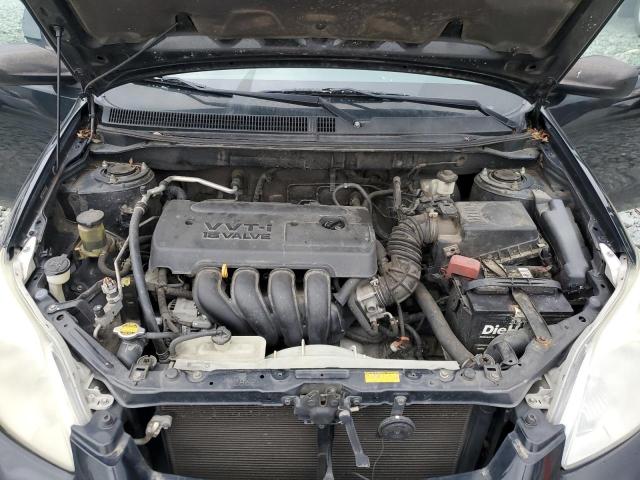 2T1KR32E57C652606 - 2007 TOYOTA COROLLA MA XR BLACK photo 11