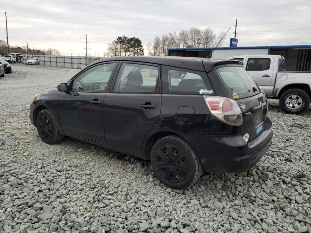 2T1KR32E57C652606 - 2007 TOYOTA COROLLA MA XR BLACK photo 2