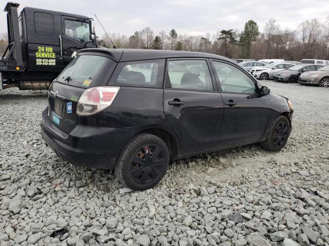 2T1KR32E57C652606 - 2007 TOYOTA COROLLA MA XR BLACK photo 3