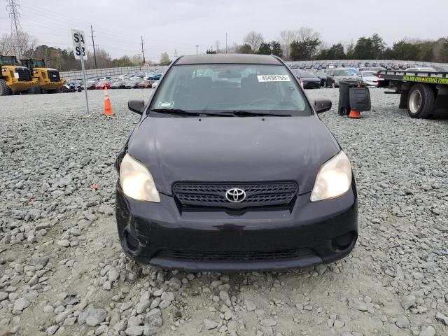 2T1KR32E57C652606 - 2007 TOYOTA COROLLA MA XR BLACK photo 5