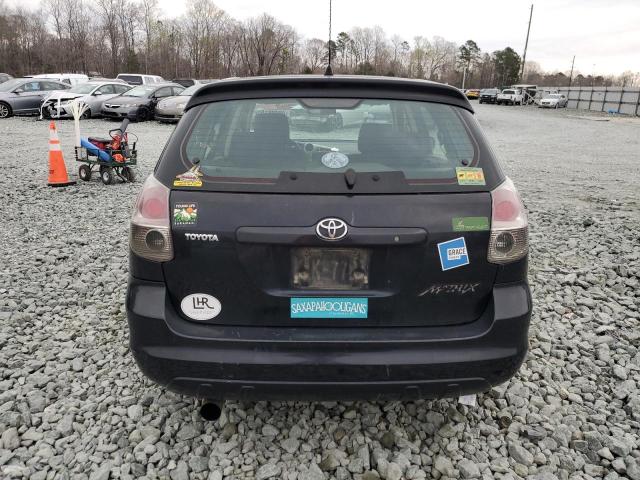 2T1KR32E57C652606 - 2007 TOYOTA COROLLA MA XR BLACK photo 6