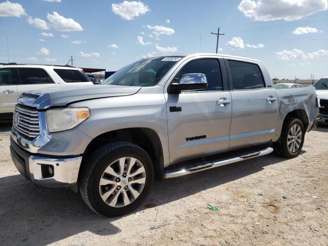 5TFHW5F16GX549198 - 2016 TOYOTA TUNDRA CREWMAX LIMITED GRAY photo 1