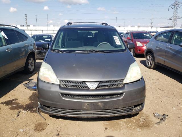 5TDZA23C64S053990 - 2004 TOYOTA SIENNA CE GRAY photo 5