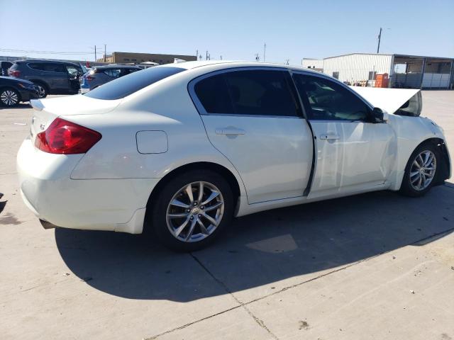 JNKBV61E88M228015 - 2008 INFINITI G35 WHITE photo 3