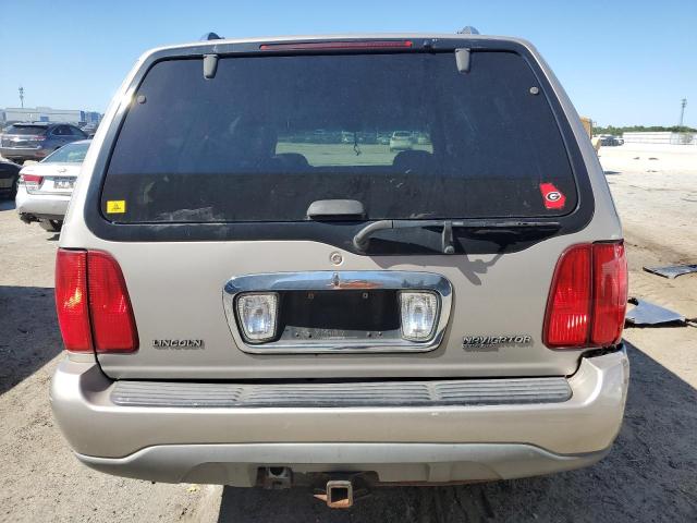 5LMFU28R11LJ15941 - 2001 LINCOLN NAVIGATOR ოქროსფერი ფოტო 6