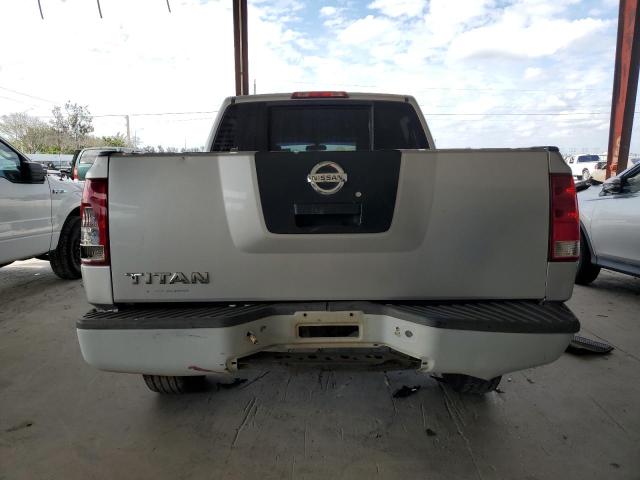 1N6BA07A46N569107 - 2006 NISSAN TITAN XE SILVER photo 6