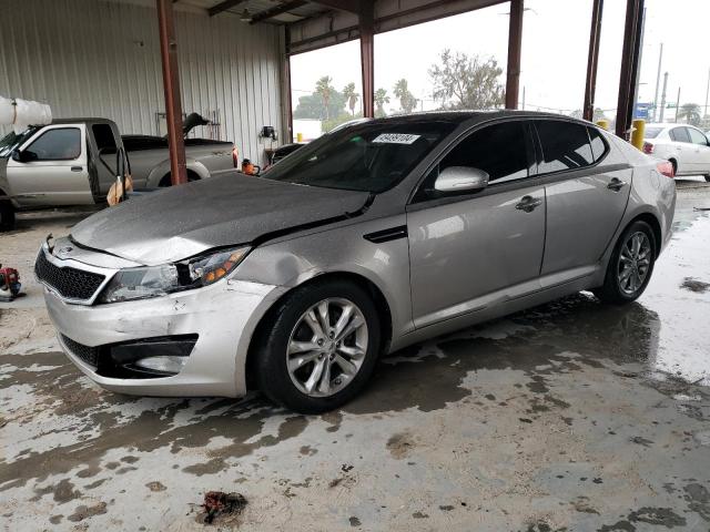 5XXGN4A76DG197117 - 2013 KIA OPTIMA EX SILVER photo 1