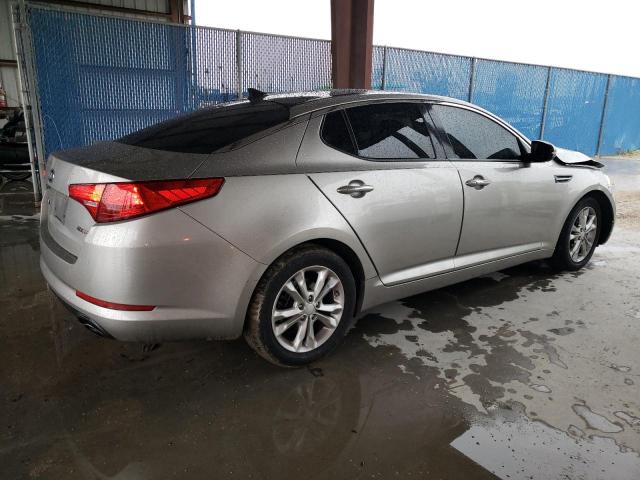 5XXGN4A76DG197117 - 2013 KIA OPTIMA EX SILVER photo 3