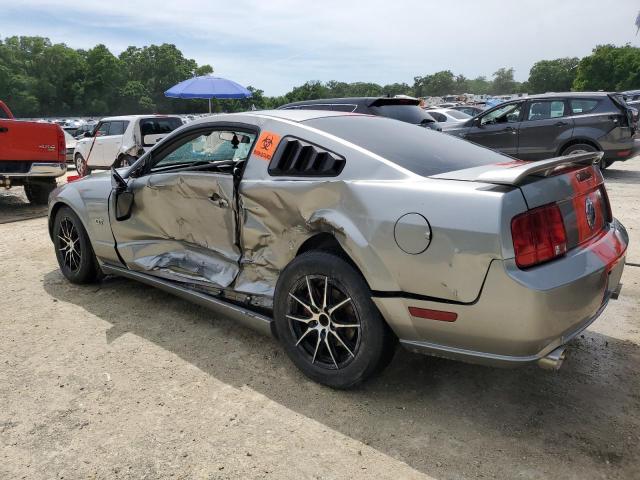 1ZVHT82H785203524 - 2008 FORD MUSTANG GT SILVER photo 2