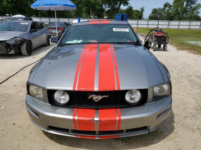 1ZVHT82H785203524 - 2008 FORD MUSTANG GT SILVER photo 5