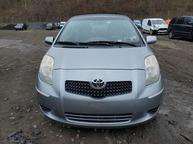 JTDJT923175113279 - 2007 TOYOTA YARIS GRAY photo 5