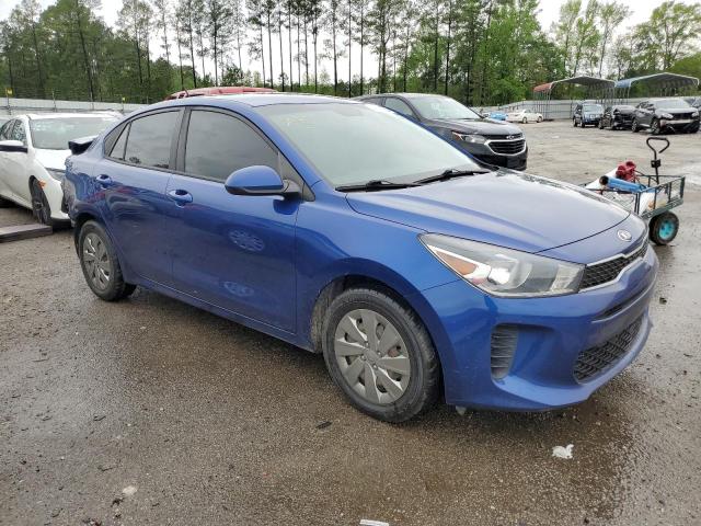 3KPA24AD7LE286528 - 2020 KIA RIO LX BLUE photo 4