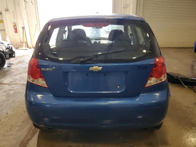 KL1TD66677B796266 - 2007 CHEVROLET AVEO BASE 蓝色 照片 6