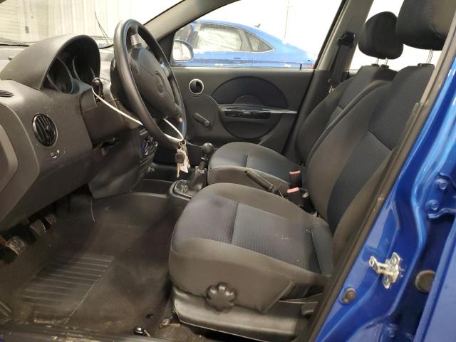 KL1TD66677B796266 - 2007 CHEVROLET AVEO BASE 蓝色 照片 7
