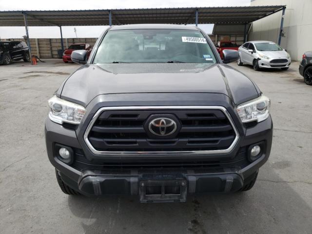 5TFAZ5CNXKX079671 - 2019 TOYOTA TACOMA DOUBLE CAB GRAY photo 5