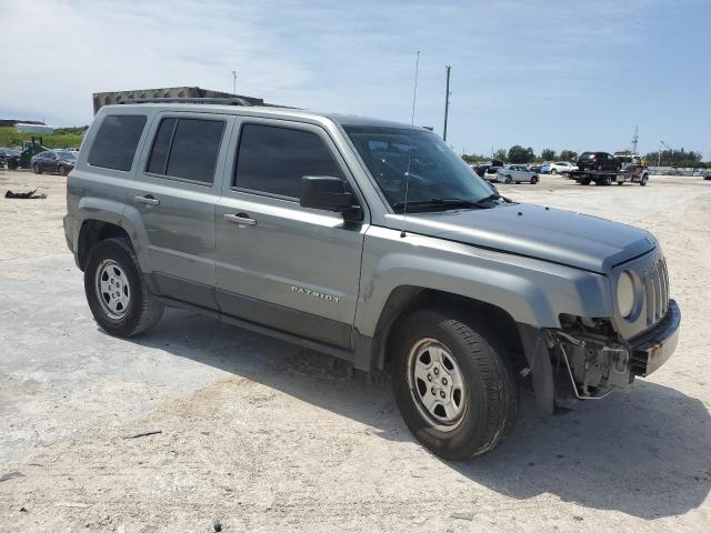 1C4NJPBA0ED601491 - 2014 JEEP PATRIOT SPORT GRAY photo 4