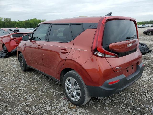 KNDJ23AU4N7798616 - 2022 KIA SOUL LX ORANGE photo 2