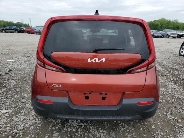 KNDJ23AU4N7798616 - 2022 KIA SOUL LX ORANGE photo 6