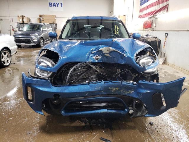 WMZ43BR02N3N41015 - 2022 MINI COOPER COUNTRYMAN ALL4 BLUE photo 5