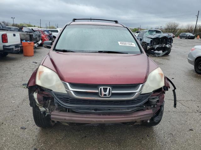 5J6RE3H31BL060583 - 2011 HONDA CR-V LX RED photo 5