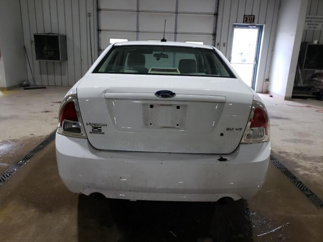 3FAHP07157R224099 - 2007 FORD FUSION SE WHITE photo 6