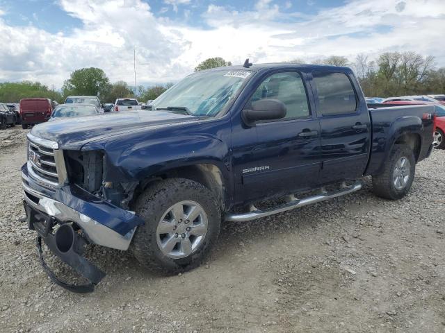 3GTP2VE79CG280514 - 2012 GMC SIERRA K1500 SLE BLUE photo 1