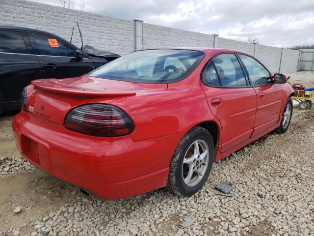 1G2WP52K0YF102669 - 2000 PONTIAC GRAND PRIX GT RED photo 3