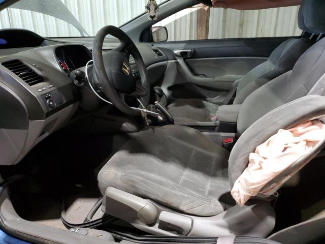 2HGFG12656H566710 - 2006 HONDA CIVIC LX BLUE photo 7