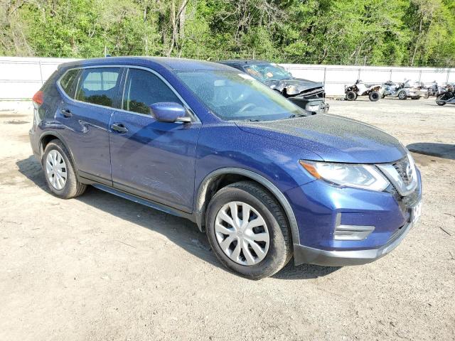 JN8AT2MT2HW137420 - 2017 NISSAN ROGUE S BLUE photo 4