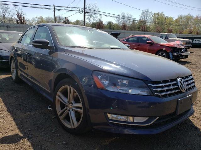 1VWCT7A35EC008846 - 2014 VOLKSWAGEN PASSAT SEL BLUE photo 4