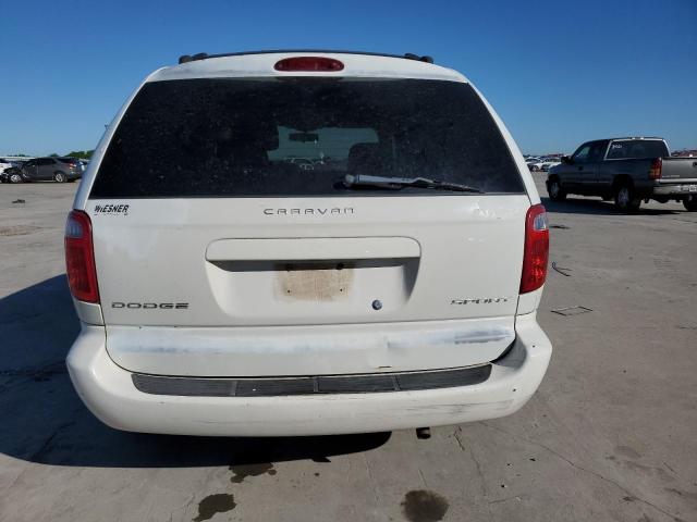 1D4GP45333B205456 - 2003 DODGE CARAVAN SPORT WHITE photo 6