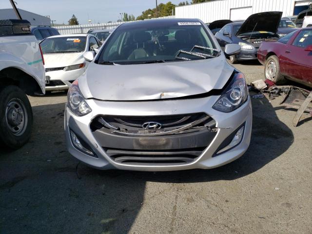 KMHD35LH4EU166833 - 2014 HYUNDAI ELANTRA GT SILVER photo 5