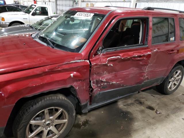 1C4NJRFBXCD525113 - 2012 JEEP PATRIOT LATITUDE BURGUNDY photo 12