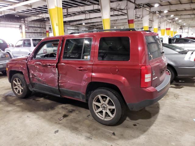 1C4NJRFBXCD525113 - 2012 JEEP PATRIOT LATITUDE BURGUNDY photo 2