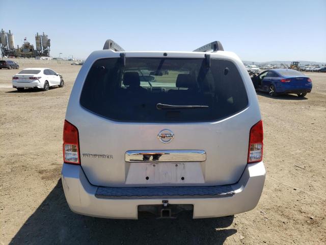 5N1AR18U16C661627 - 2006 NISSAN PATHFINDER LE 银色 照片 6
