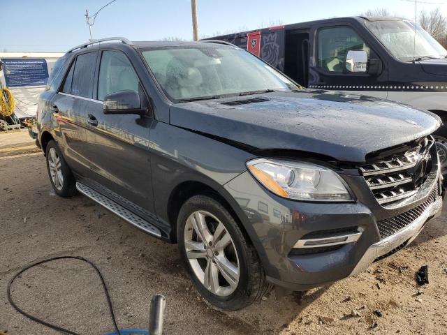 4JGDA5HB9EA418880 - 2014 MERCEDES-BENZ ML 350 4MATIC GRAY photo 4