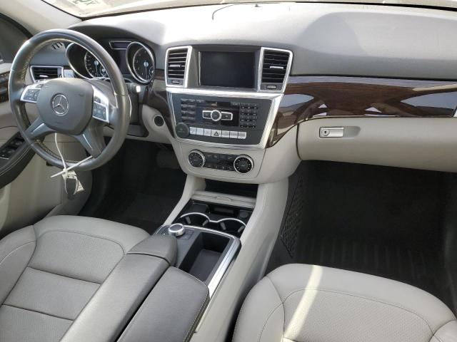 4JGDA5HB9EA418880 - 2014 MERCEDES-BENZ ML 350 4MATIC GRAY photo 8