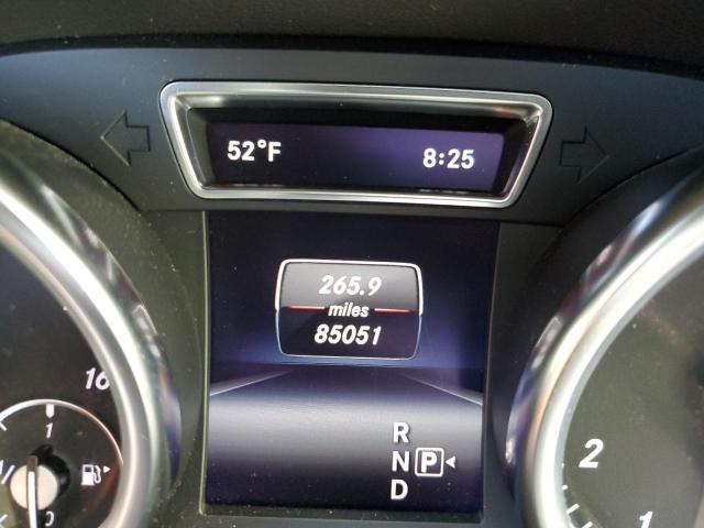 4JGDA5HB9EA418880 - 2014 MERCEDES-BENZ ML 350 4MATIC GRAY photo 9