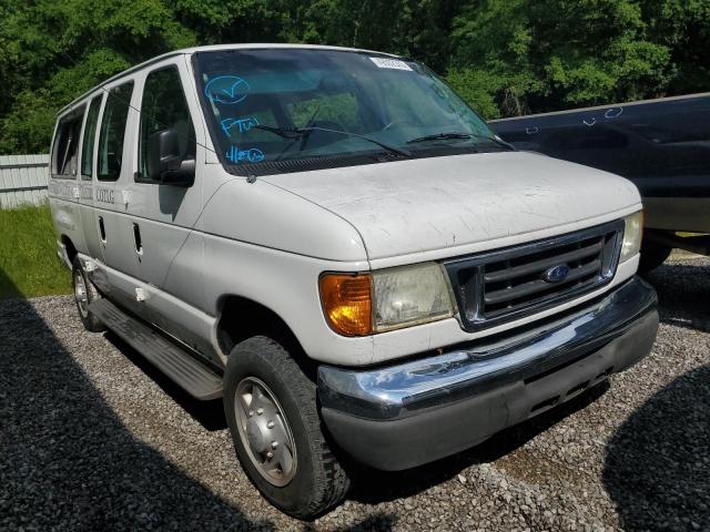 1FBNE31L57DB23219 - 2007 FORD ECONOLINE E350 SUPER DUTY WAGON WHITE photo 4