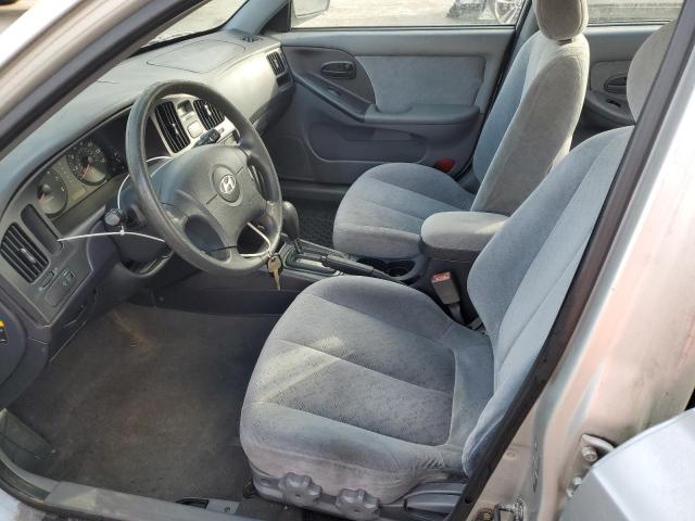 KMHDN46D65U993150 - 2005 HYUNDAI ELANTRA GLS SILVER photo 7