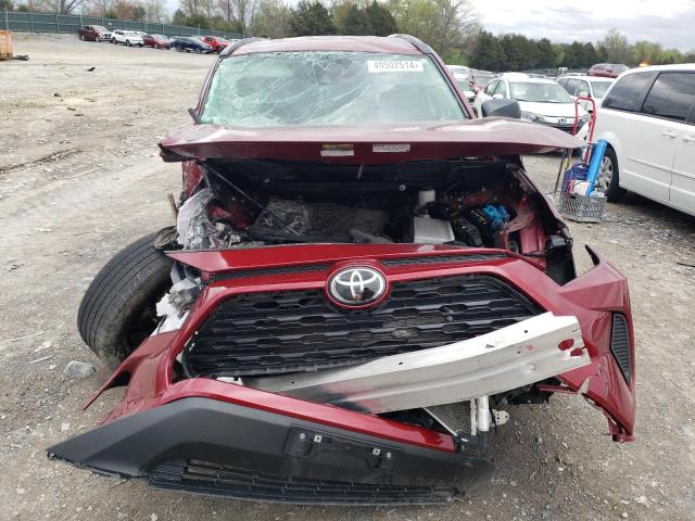 2T3F1RFV3MW165041 - 2021 TOYOTA RAV4 LE BURGUNDY photo 5