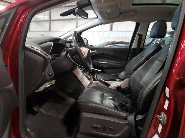 1FADP5BU9DL534263 - 2013 FORD C-MAX SEL BURGUNDY photo 7