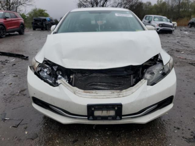 19XFB2F54FE290780 - 2015 HONDA CIVIC LX WHITE photo 5