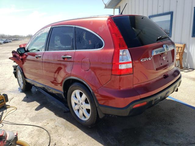 JHLRE48518C078364 - 2008 HONDA CR-V EX BURGUNDY photo 2