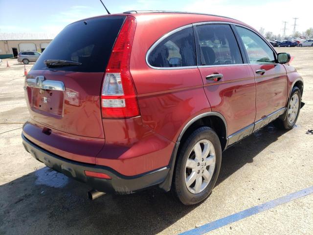 JHLRE48518C078364 - 2008 HONDA CR-V EX BURGUNDY photo 3