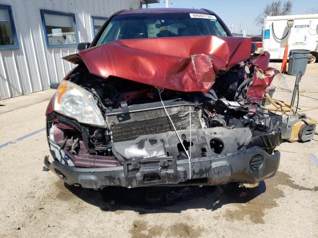 JHLRE48518C078364 - 2008 HONDA CR-V EX BURGUNDY photo 5